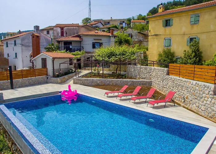 بيت للعطل House With A Swimming Pool Obrs, Opatija - 7835